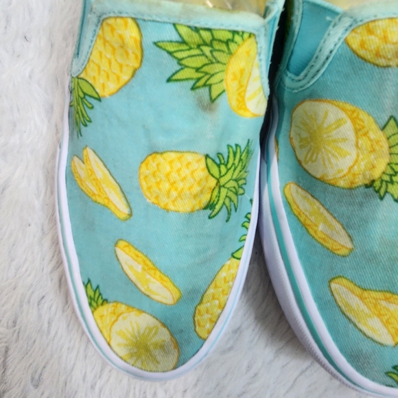 Keds Pineapple Print Canvas Sneakers - Picture 3 of 11